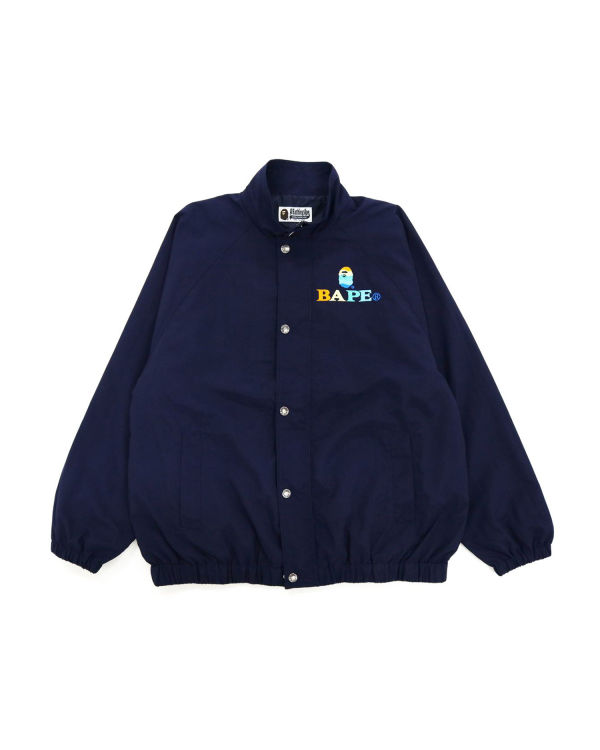Bape Logo Embroidery Overs Bundy Damske Námornícka Modrá Modre | SK-6714