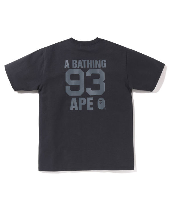 Bape Logo Tricko Panske Tmavo Siva | SK-6328