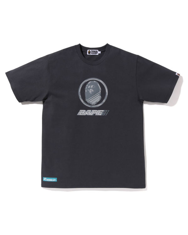 Bape Logo Tricko Panske Tmavo Siva | SK-6328