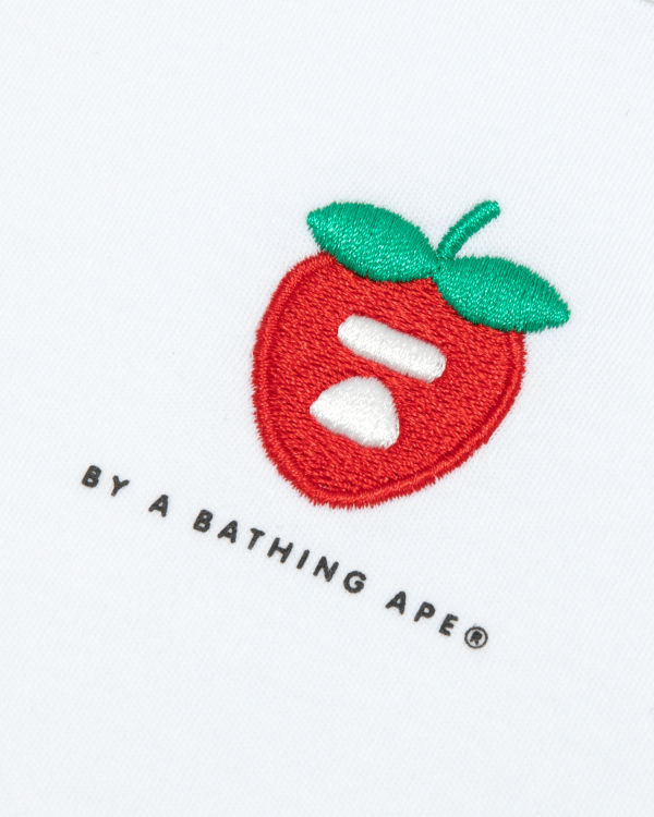 Bape Logo berry Tricko Damske Biele | SK-8530