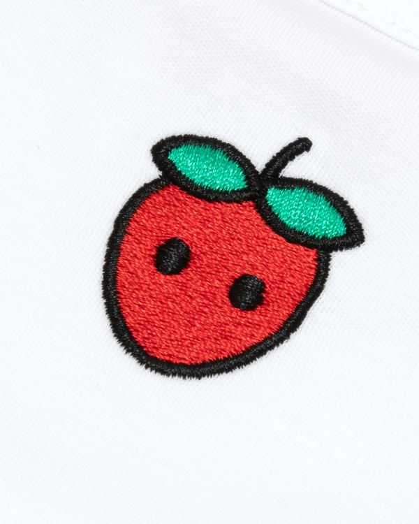 Bape Logo berry Tricko Damske Biele | SK-8530