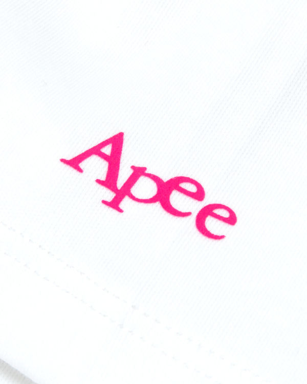 Bape Logo berry Tricko Damske Biele | SK-8530