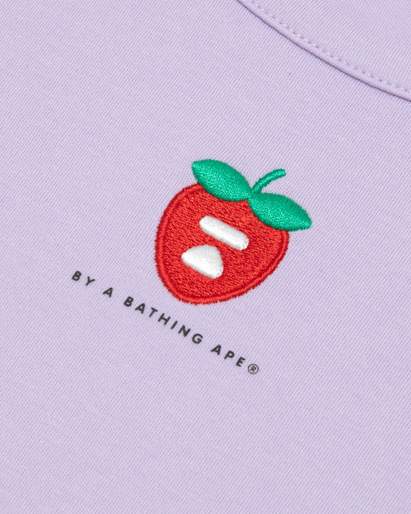 Bape Logo berry Tricko Damske Nachový | SK-7426