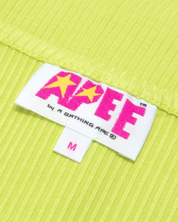 Bape Logo drawstring cropped Blúzky Damske Svetlo Zelene | SK-0815
