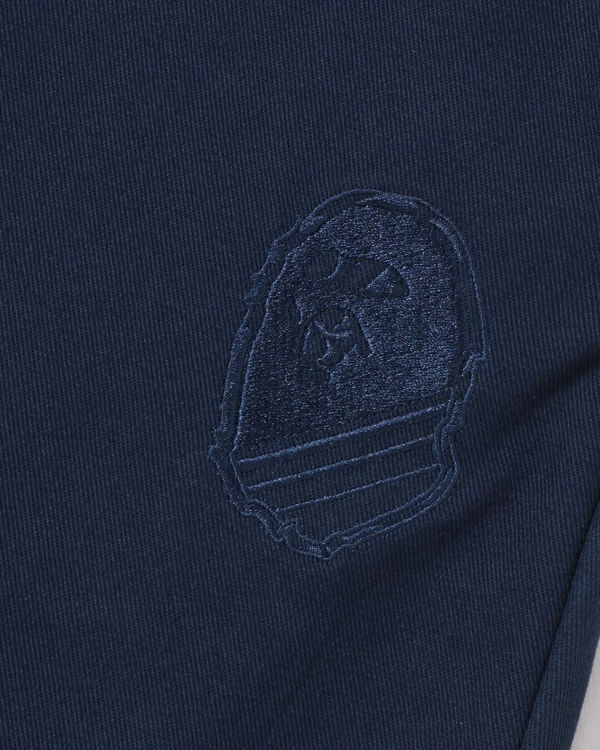Bape Loose Fit Chino Nohavice Panske Námornícka Modrá Modre | SK-8219