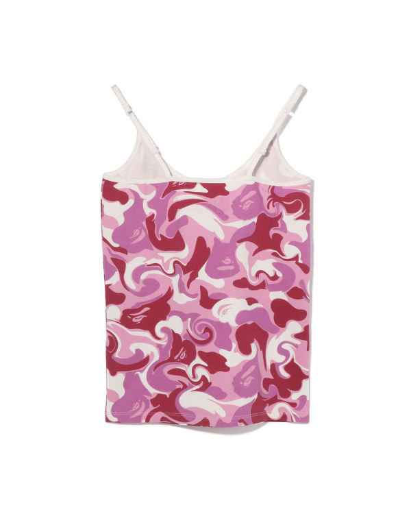 Bape Marble Camo Camisole Tricko Damske Ruzove | SK-4172