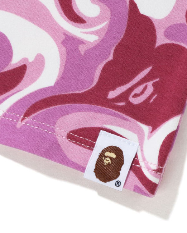 Bape Marble Camo Camisole Tricko Damske Ruzove | SK-4172