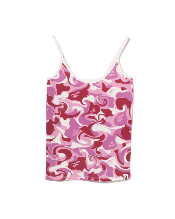 Bape Marble Camo Camisole Tricko Damske Ruzove | SK-4172
