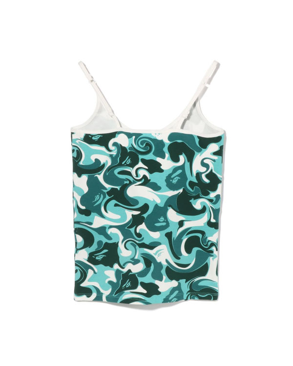 Bape Marble Camo Camisole Tricko Damske Mätové | SK-8795