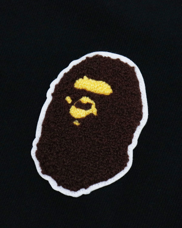 Bape Military Patch Heavy Weight Mikiny S Kapucňou Panske Čierne | SK-0279