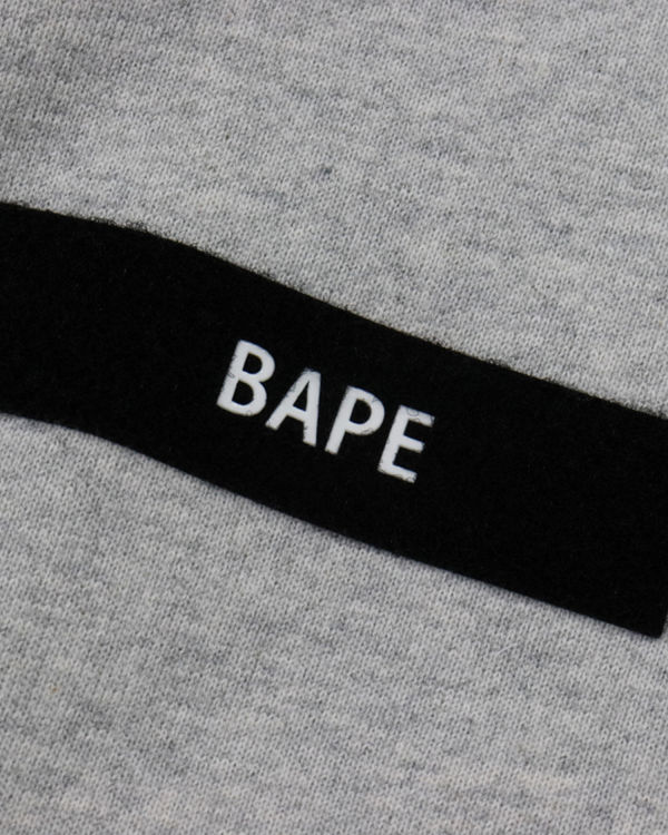 Bape Military Patch Heavy Weight Mikiny S Kapucňou Panske Siva | SK-5893