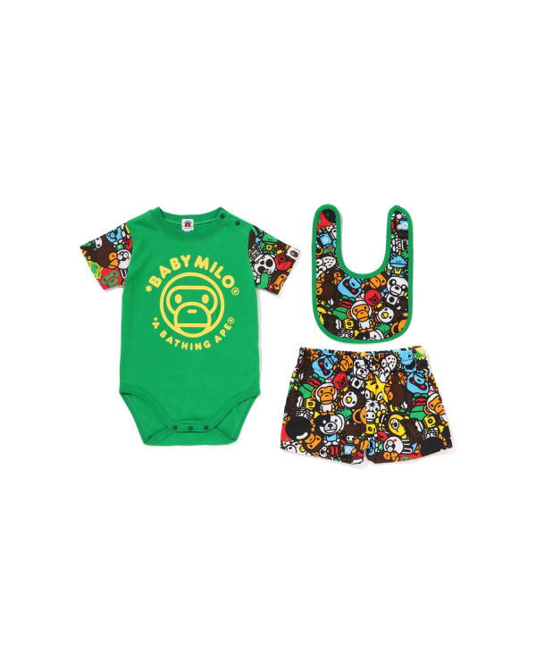 Bape Milo All Safari Gift Oblek Detske Tyrkysové | SK-3401