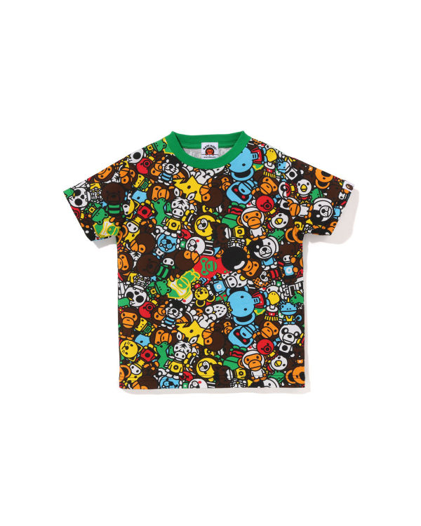 Bape Milo All Safari Gift Oblek Detske Tyrkysové | SK-8706