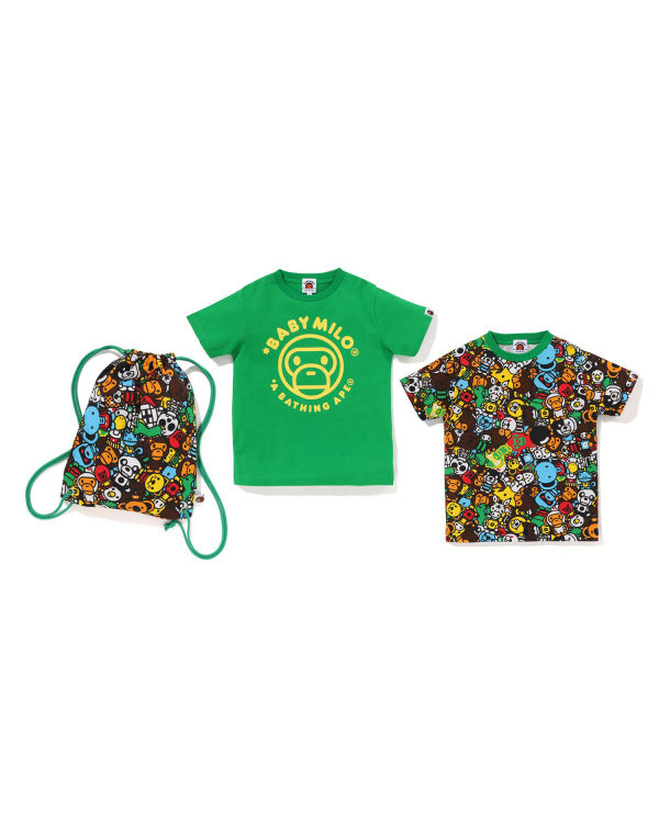 Bape Milo All Safari Gift Oblek Detske Tyrkysové | SK-8706