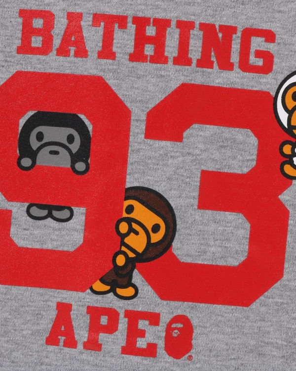 Bape Milo Baseball Kosele Detske Tmavo Siva | SK-4273