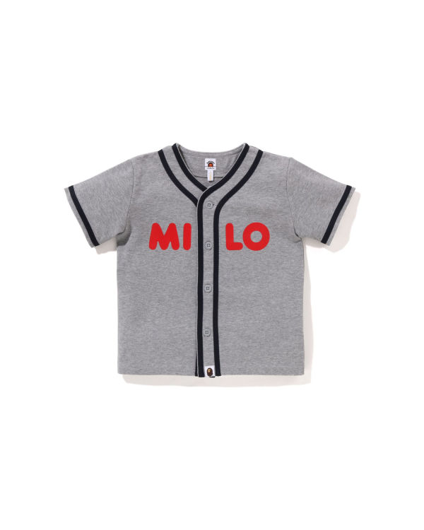 Bape Milo Baseball Kosele Detske Tmavo Siva | SK-4273