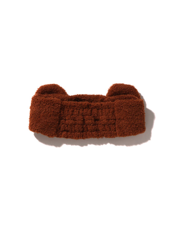 Bape Milo Bear Ear Boa Vlasové Doplnky Detske Hnede | SK-4562
