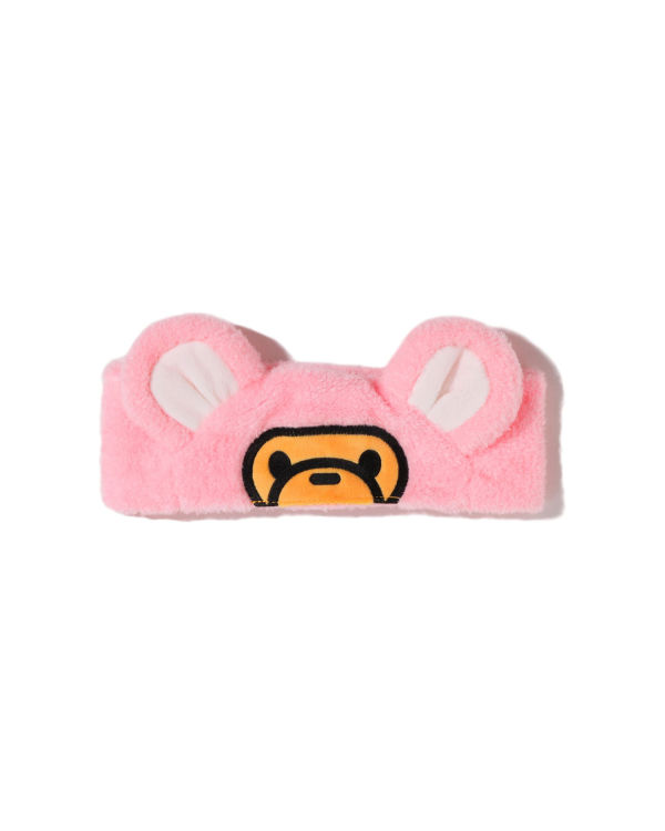 Bape Milo Bear Ear Boa Vlasové Doplnky Detske Ruzove | SK-8693