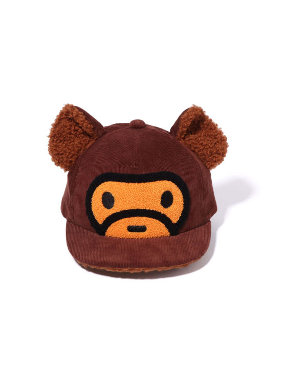 Bape Milo Bear Ear Caps Detske Hnede | SK-7356