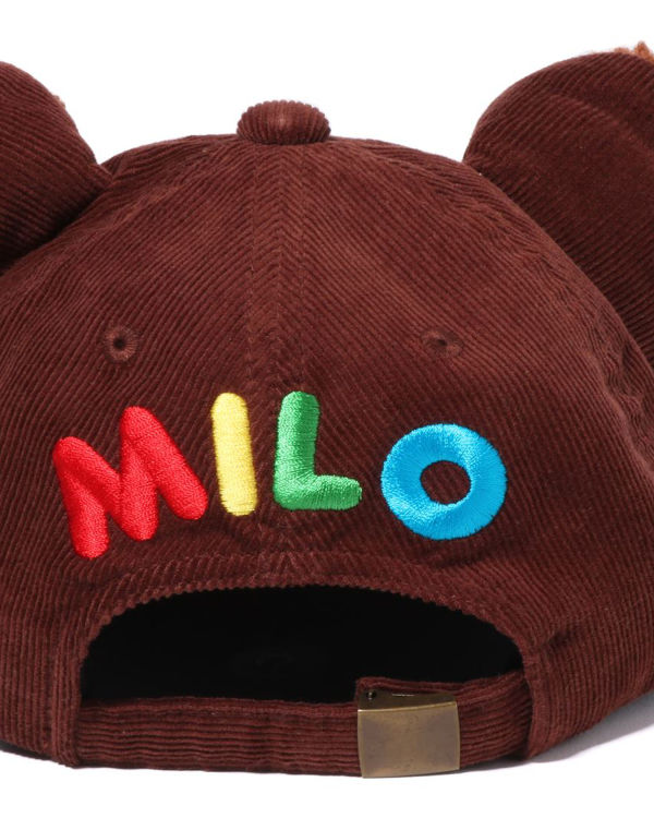 Bape Milo Bear Ear Caps Detske Hnede | SK-7356