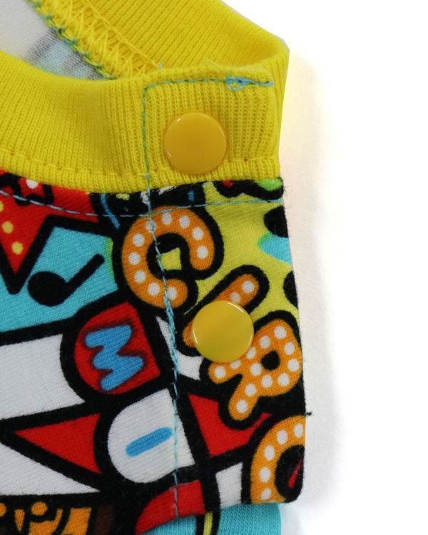 Bape Milo Circus Body Detske Žlté | SK-7196