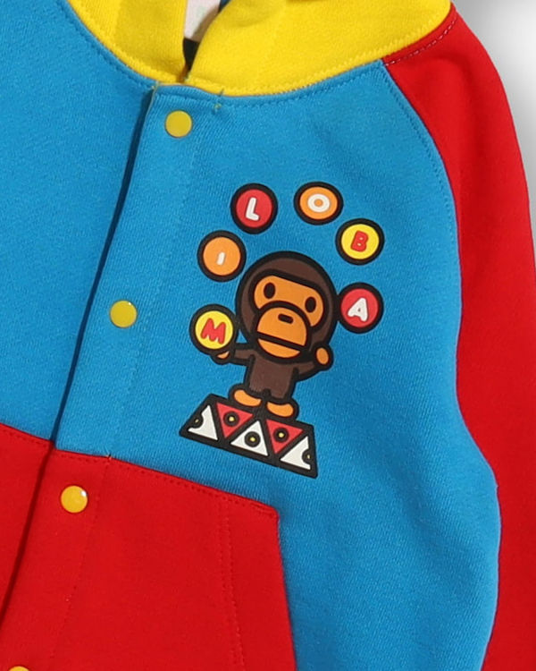 Bape Milo Circus Coverall Body Detske Žlté Modre Červené | SK-7184