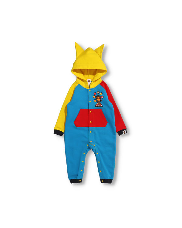 Bape Milo Circus Coverall Body Detske Žlté Modre Červené | SK-7184