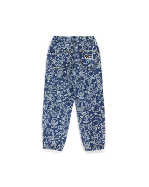 Bape Milo Circus Jogger Nohavice Detske Modre | SK-4850