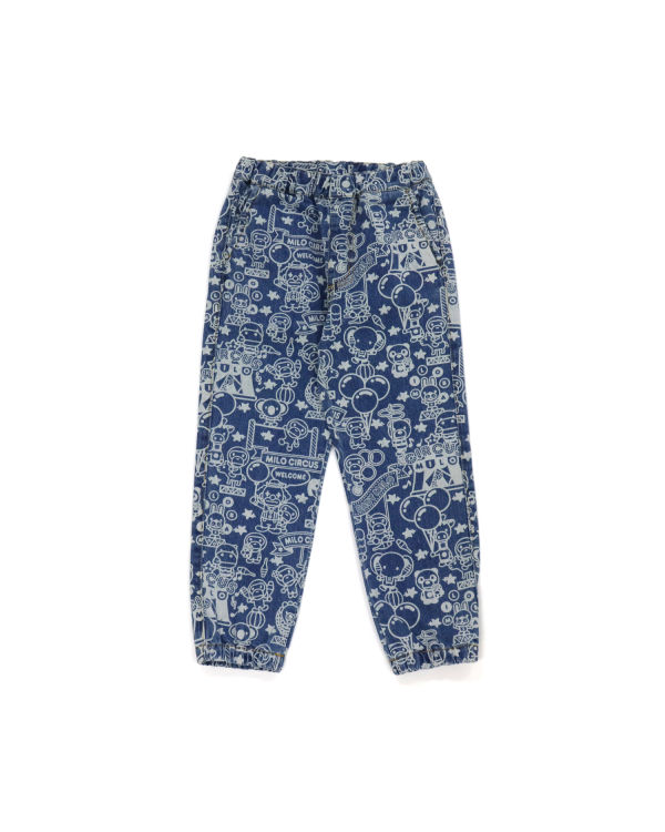 Bape Milo Circus Jogger Nohavice Detske Modre | SK-4850