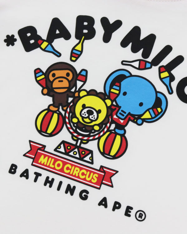 Bape Milo Circus L/S romper Body Detske Oranžové | SK-7461