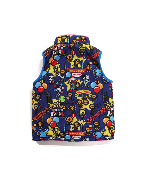 Bape Milo Circus Reversible Vesty Detske Ruzove | SK-7850