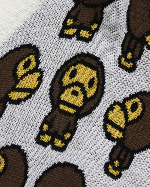 Bape Milo Cropped Pleteniny Damske Biele | SK-9237