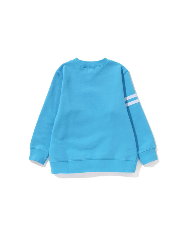 Bape Milo Emblem Crewneck Mikiny Detske Modre | SK-7819
