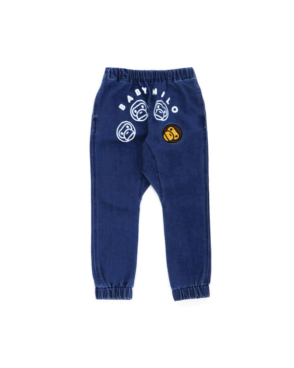 Bape Milo Embroidered Bundy Detske Modre | SK-6730