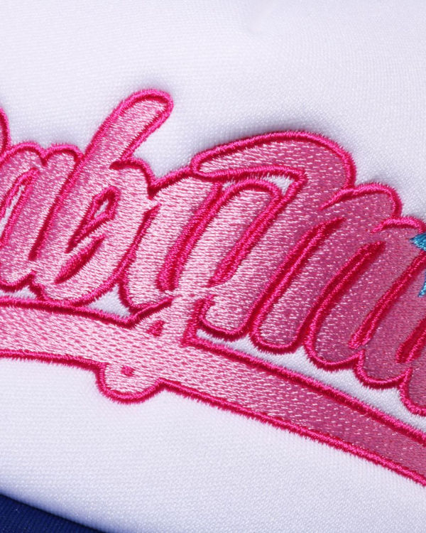 Bape Milo Embroidery Mesh Caps Damske Modre | SK-7341
