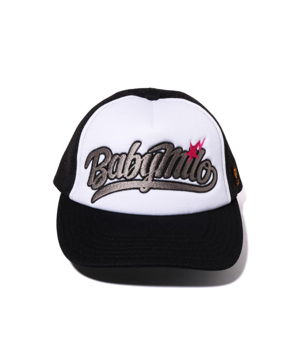 Bape Milo Embroidery Mesh Caps Damske Čierne | SK-9078