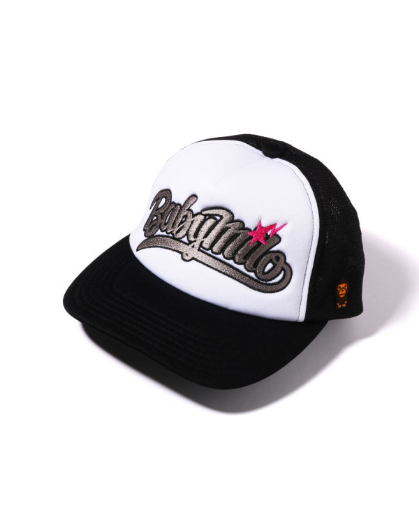Bape Milo Embroidery Mesh Caps Damske Čierne | SK-9078