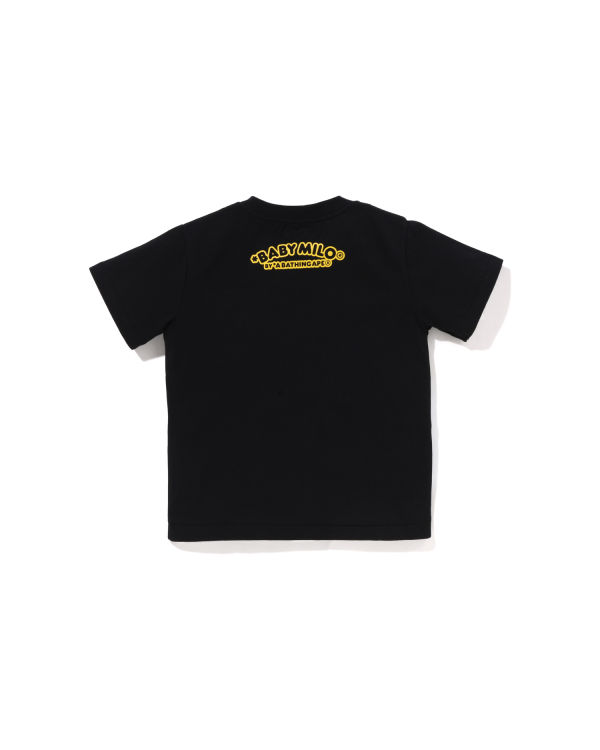 Bape Milo Fishing Print Tricko Detske Čierne | SK-0965