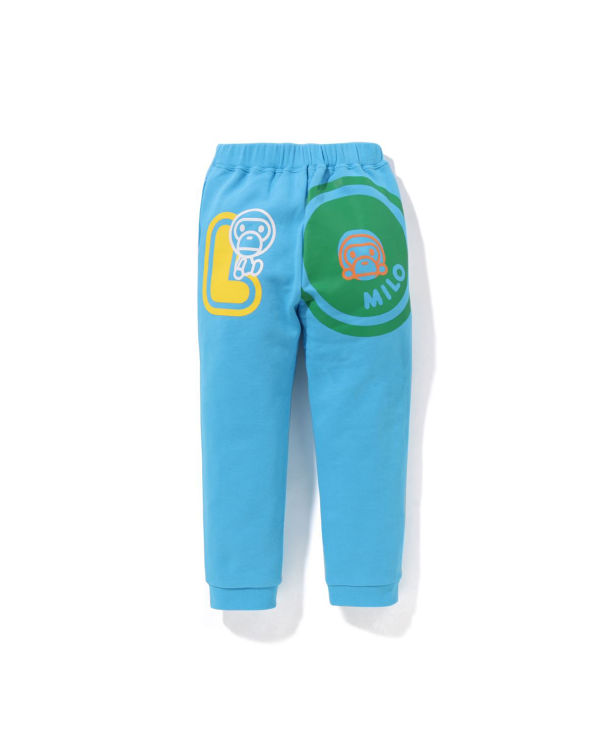 Bape Milo Font Tepláky Detske Modre | SK-1890