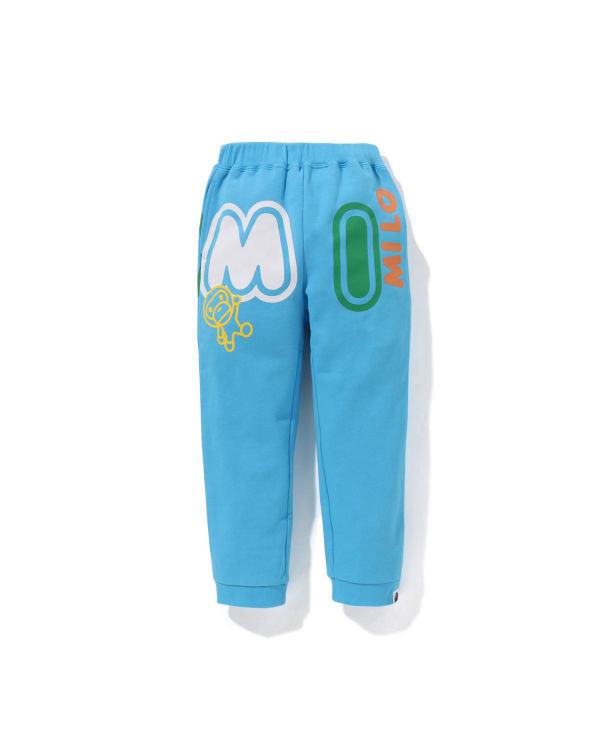 Bape Milo Font Tepláky Detske Modre | SK-1890