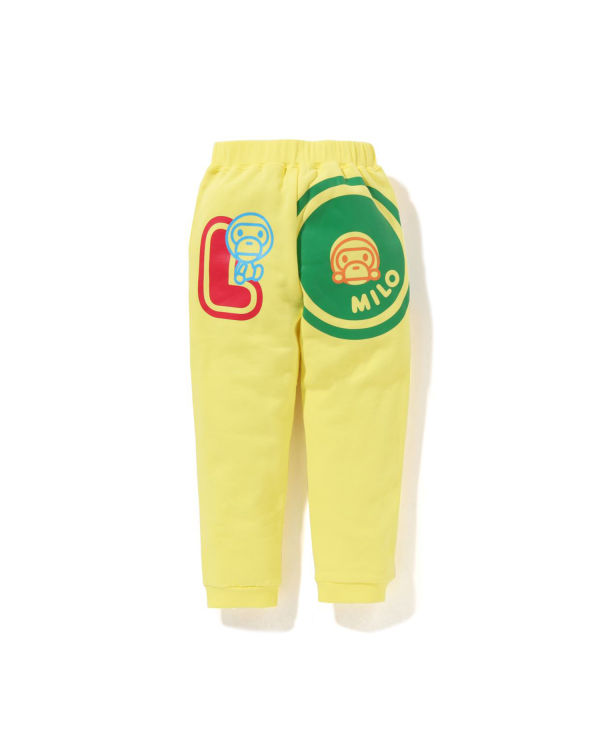 Bape Milo Font Tepláky Detske Žlté | SK-2735