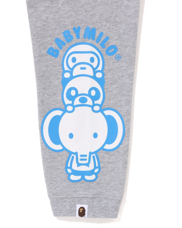 Bape Milo Friends Tepláky Detske Siva | SK-3758