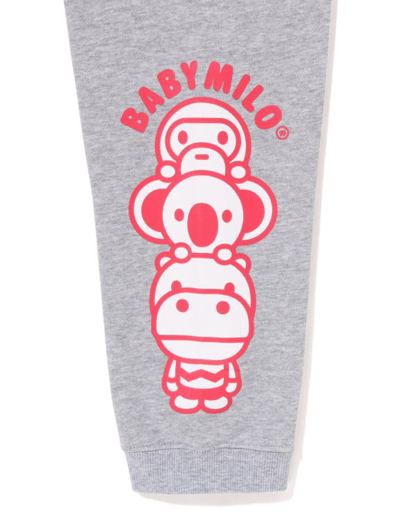 Bape Milo Friends Tepláky Detske Siva | SK-3758