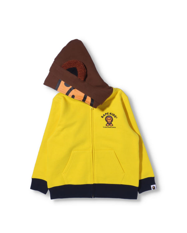 Bape Milo Friends Zip Mikiny S Kapucňou Detske Žlté | SK-4305