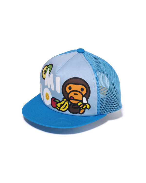 Bape Milo Fruits Mesh Caps Detske Modre | SK-5914