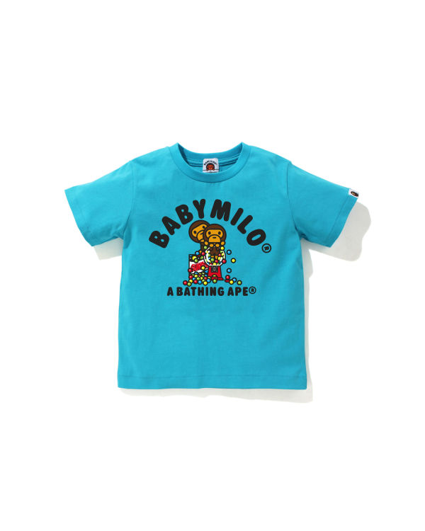 Bape Milo Gum Ball Tricko Detske Modre | SK-0985