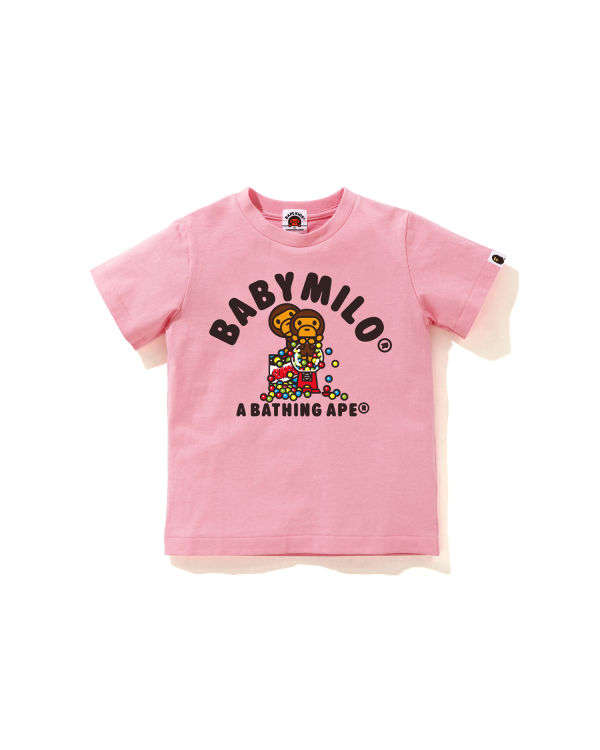 Bape Milo Gum Ball Tricko Detske Ruzove | SK-6950
