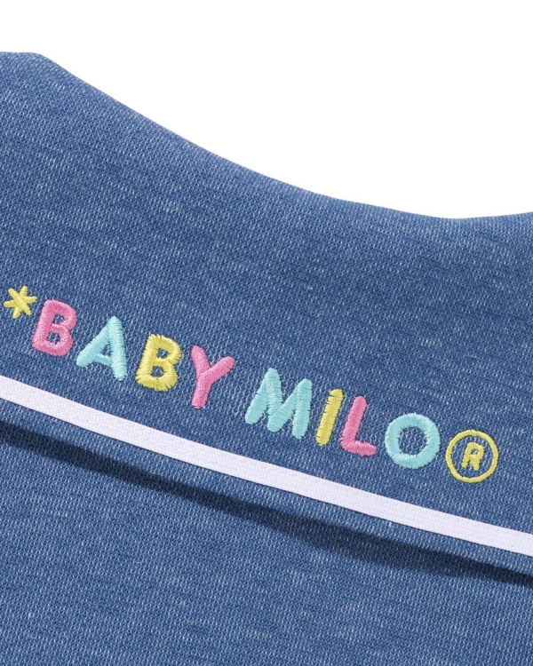 Bape Milo Jersey Denim Sailor Collar Body Detske Modre | SK-1037