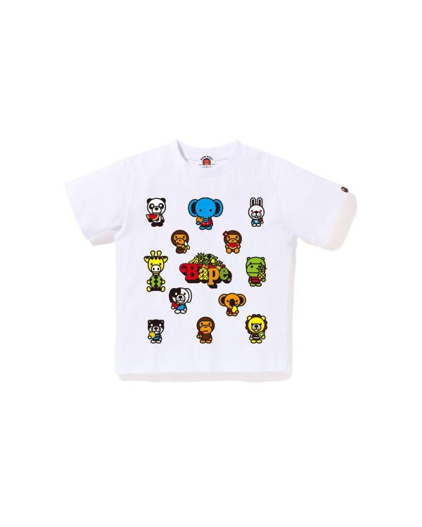 Bape Milo Mixed Fruit #1 Tricko Detske Biele | SK-0479