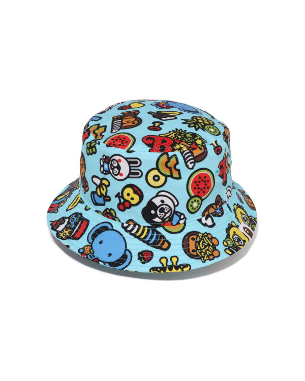 Bape Milo Mixed Fruit Bucket Klobuky Detske Svetlo Modre | SK-2687